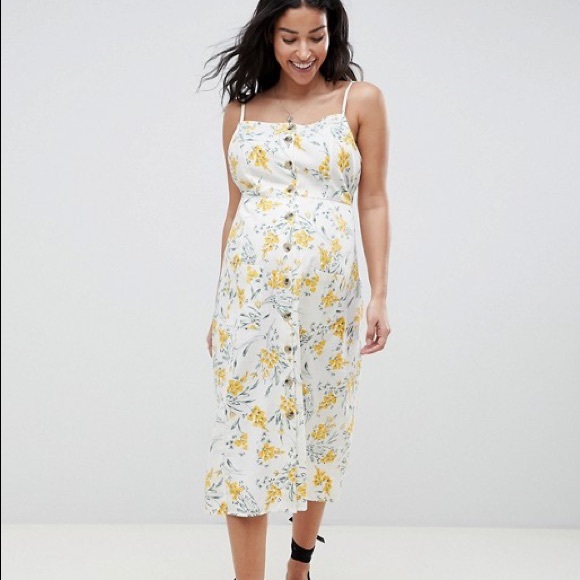 ASOS Maternity Dresses & Skirts - ASOS Maternity Midi Floral Print Sundress